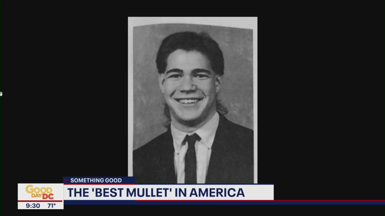 Steve shows off his mullet!