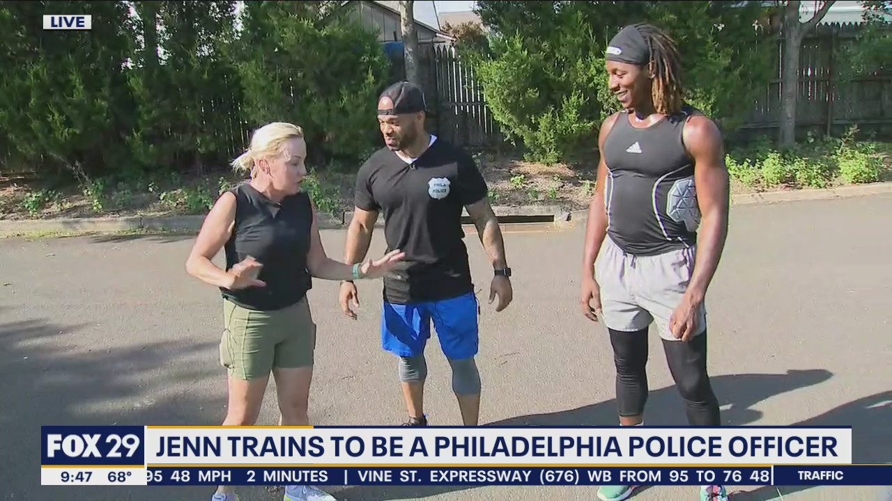 Jenn Fred tackles Philadelphia Police officer training