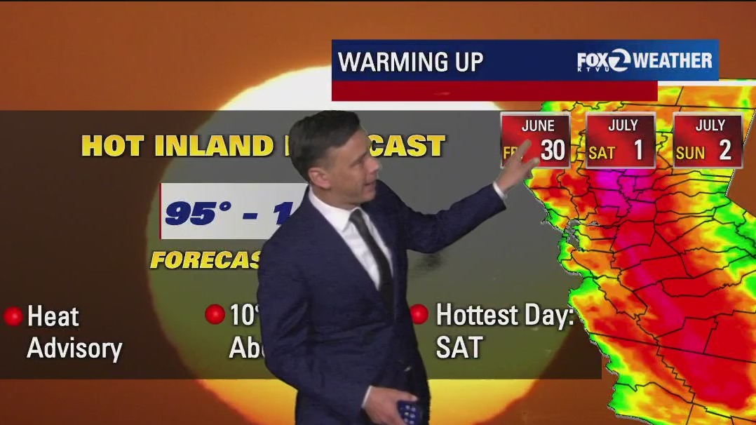 Clouds, cooler temperatures before Friday heat rolls in: Your Bay Area weather forecast for Wednesday, June 28