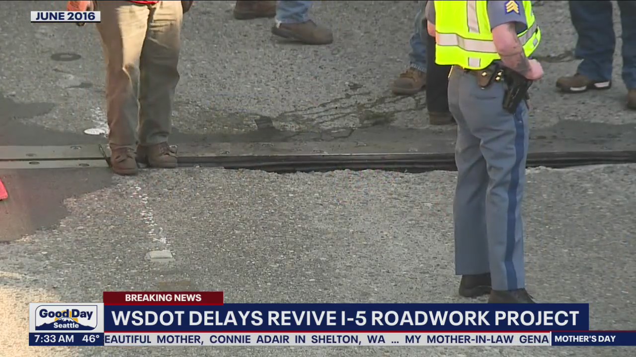 WSDOT delays ‘Revive I-5’ work this weekend