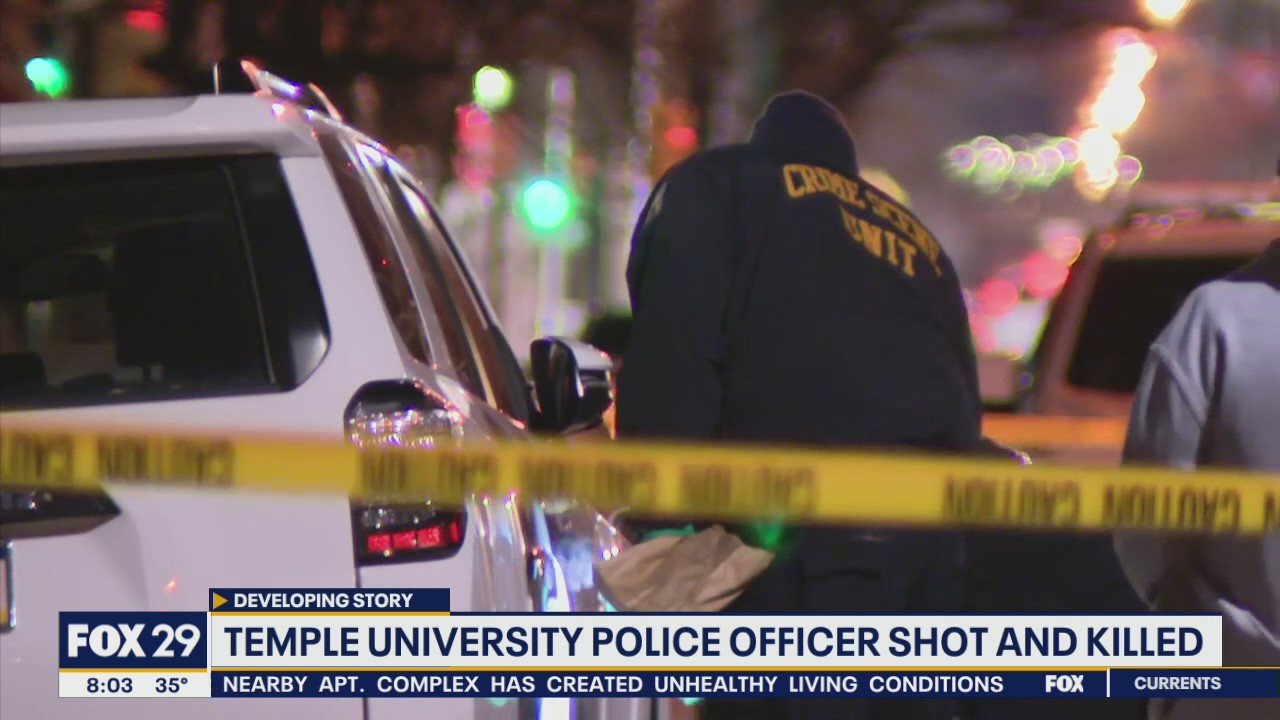 Arrest made in Bucks County in connection with Temple officer’s shooting death, sources say