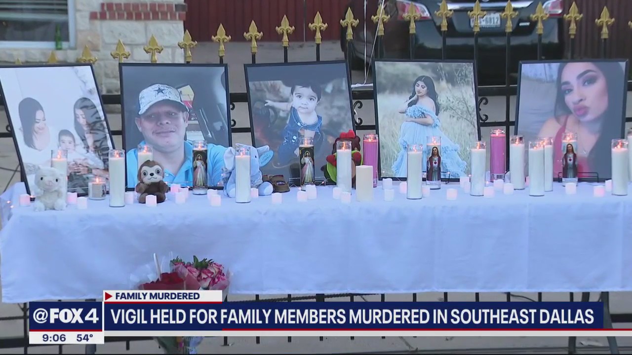 Vigil held for 4 killed in Dallas shooting