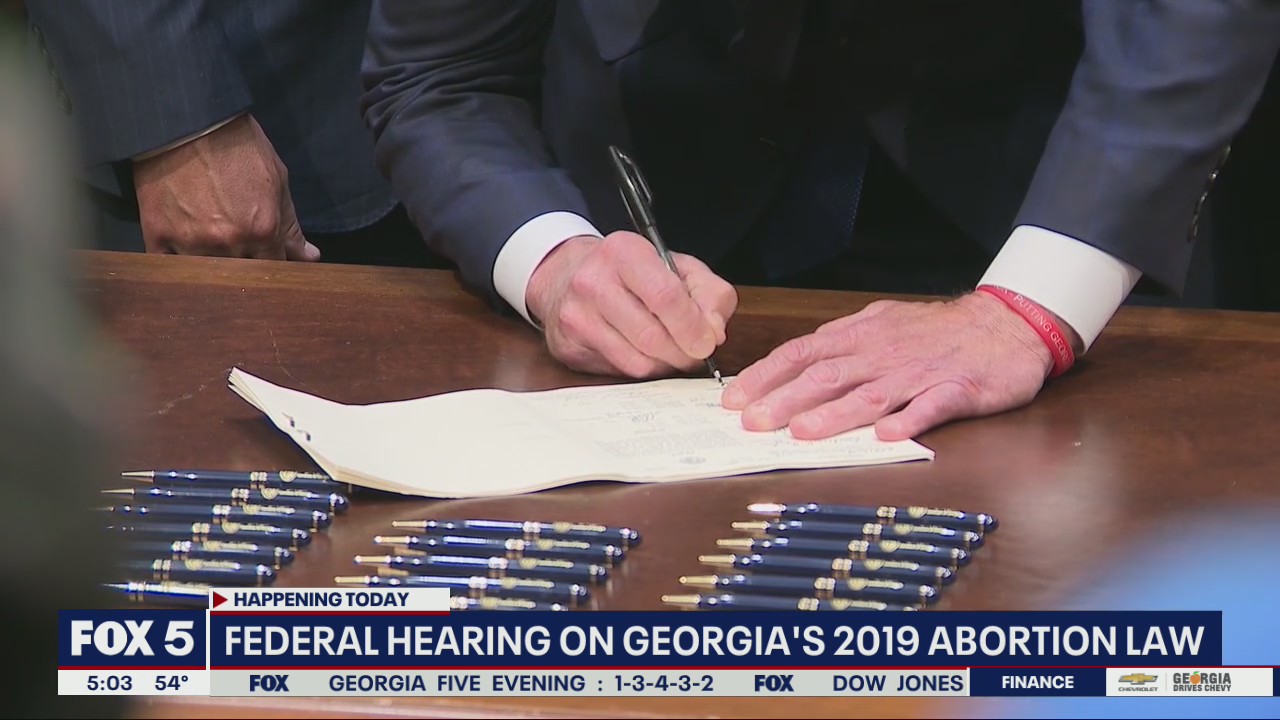 Georgia abortion law heading to federal appeals court