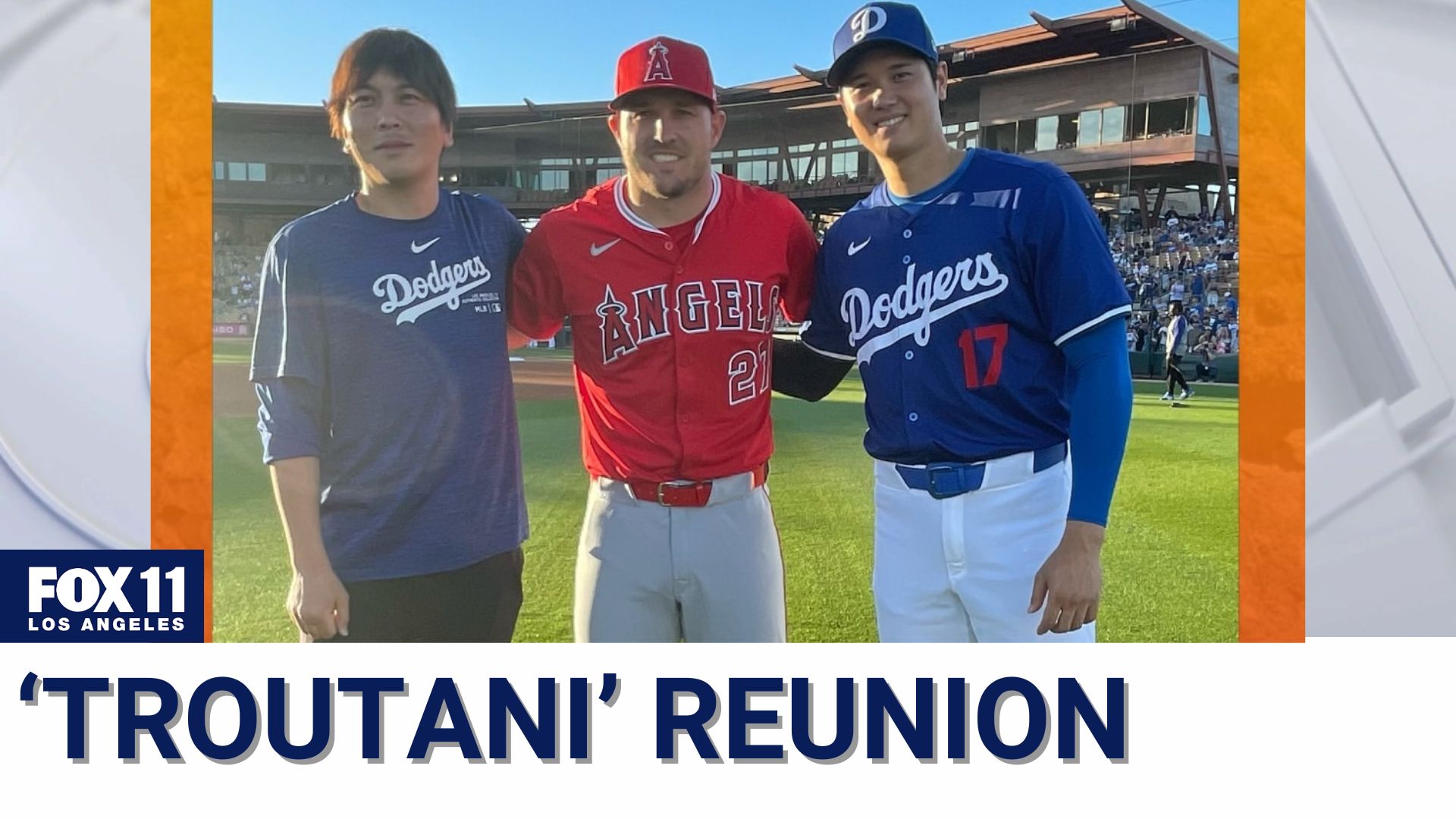 Shohei Ohtani, Mike Trout reunion