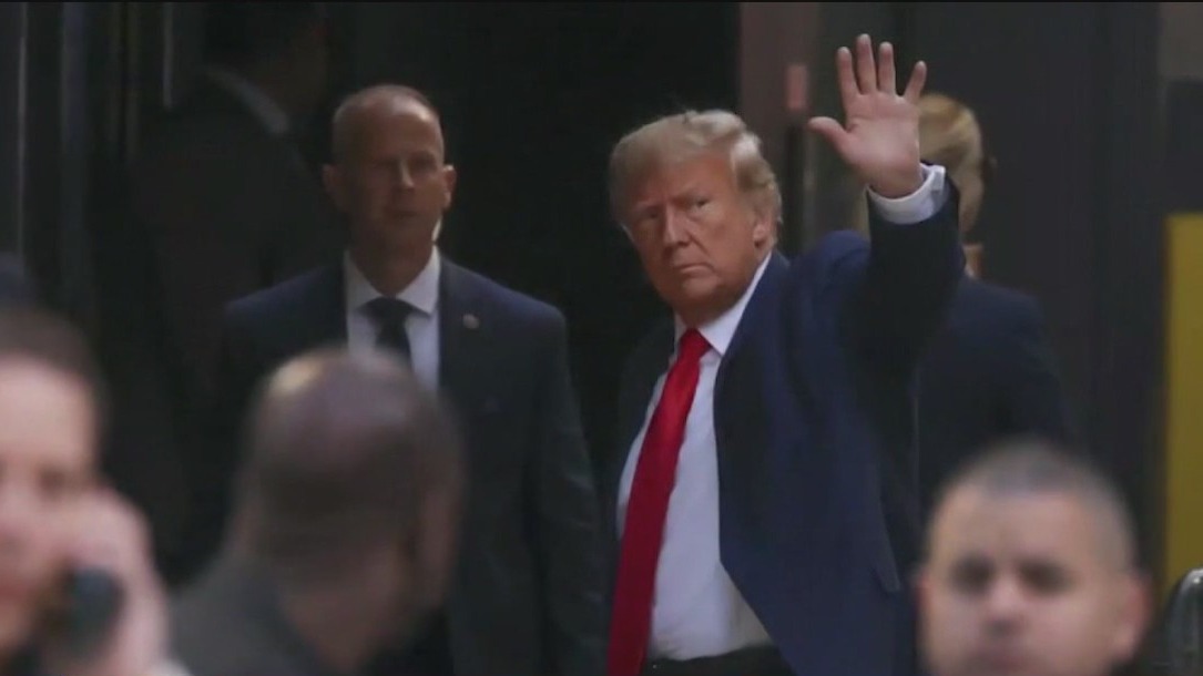 Historic arraignment of Donald Trump