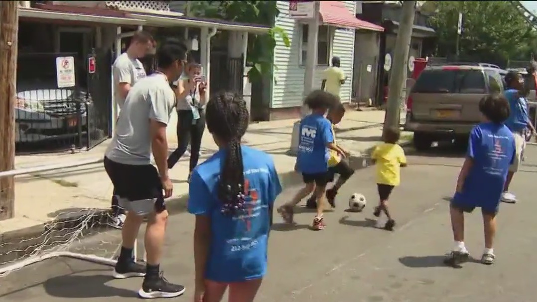 Yankees 'Hope Week' block party