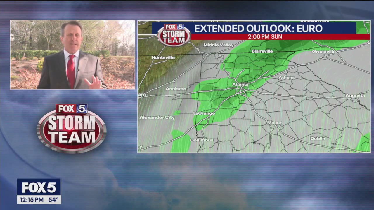 Wednesday midday weather forecast update