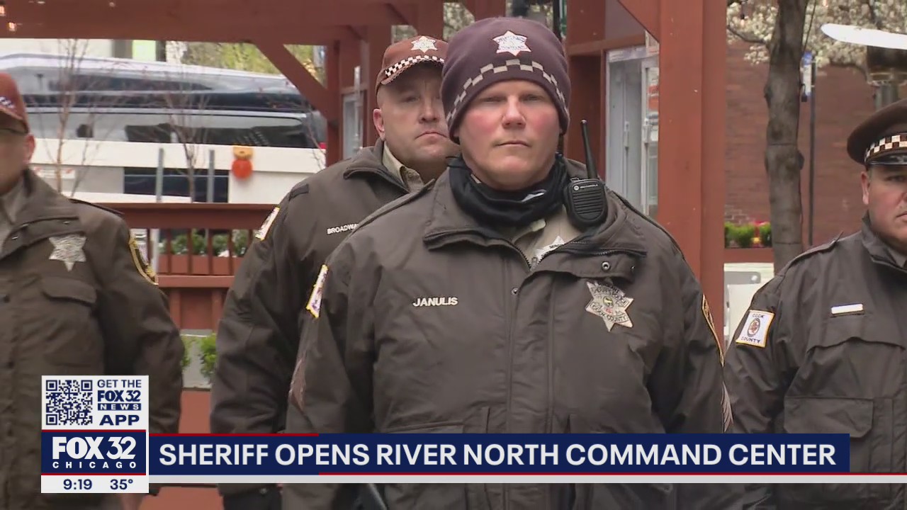 Cook County sheriff opens River North command center to combat crime