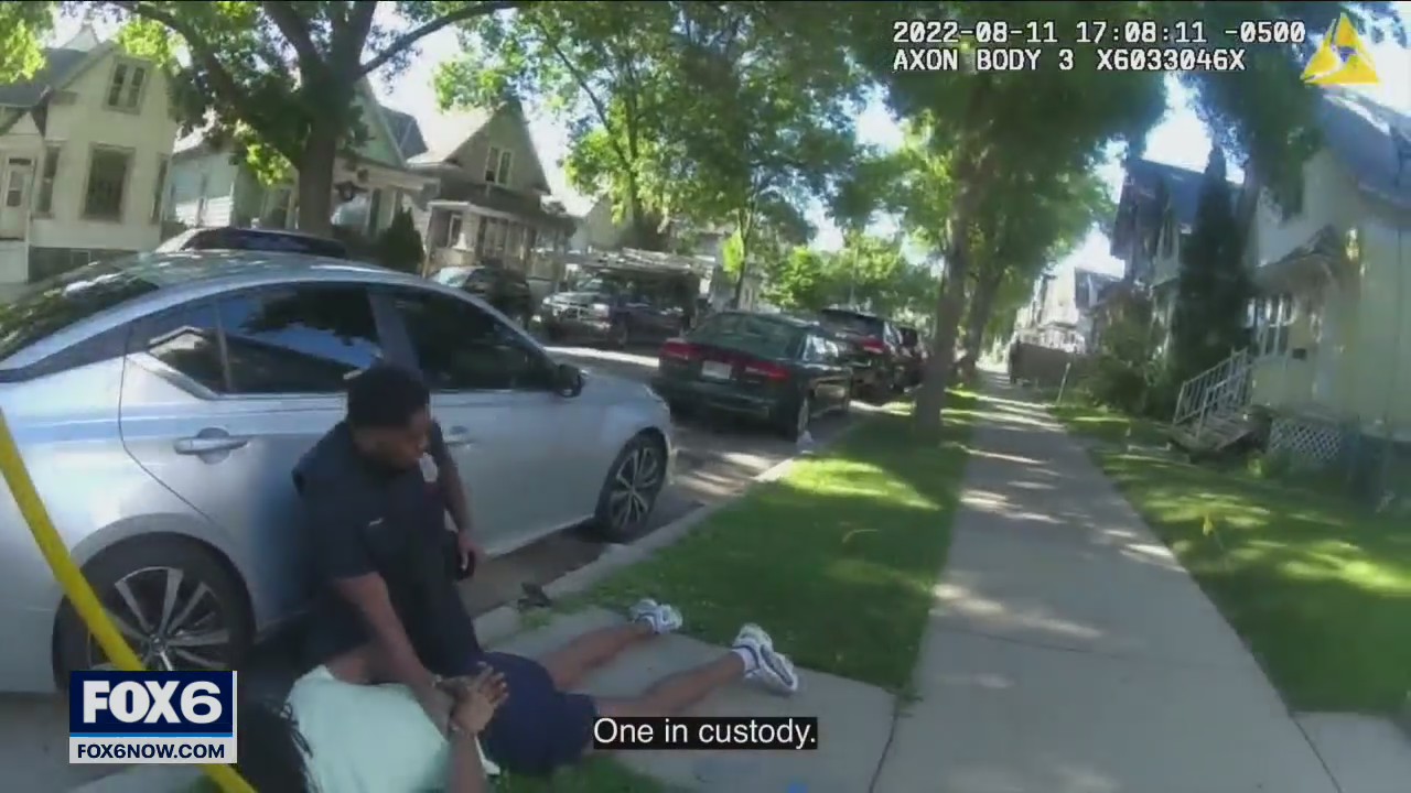 Police shooting Milwaukee's south side; body cam video from Aug. 11 incident