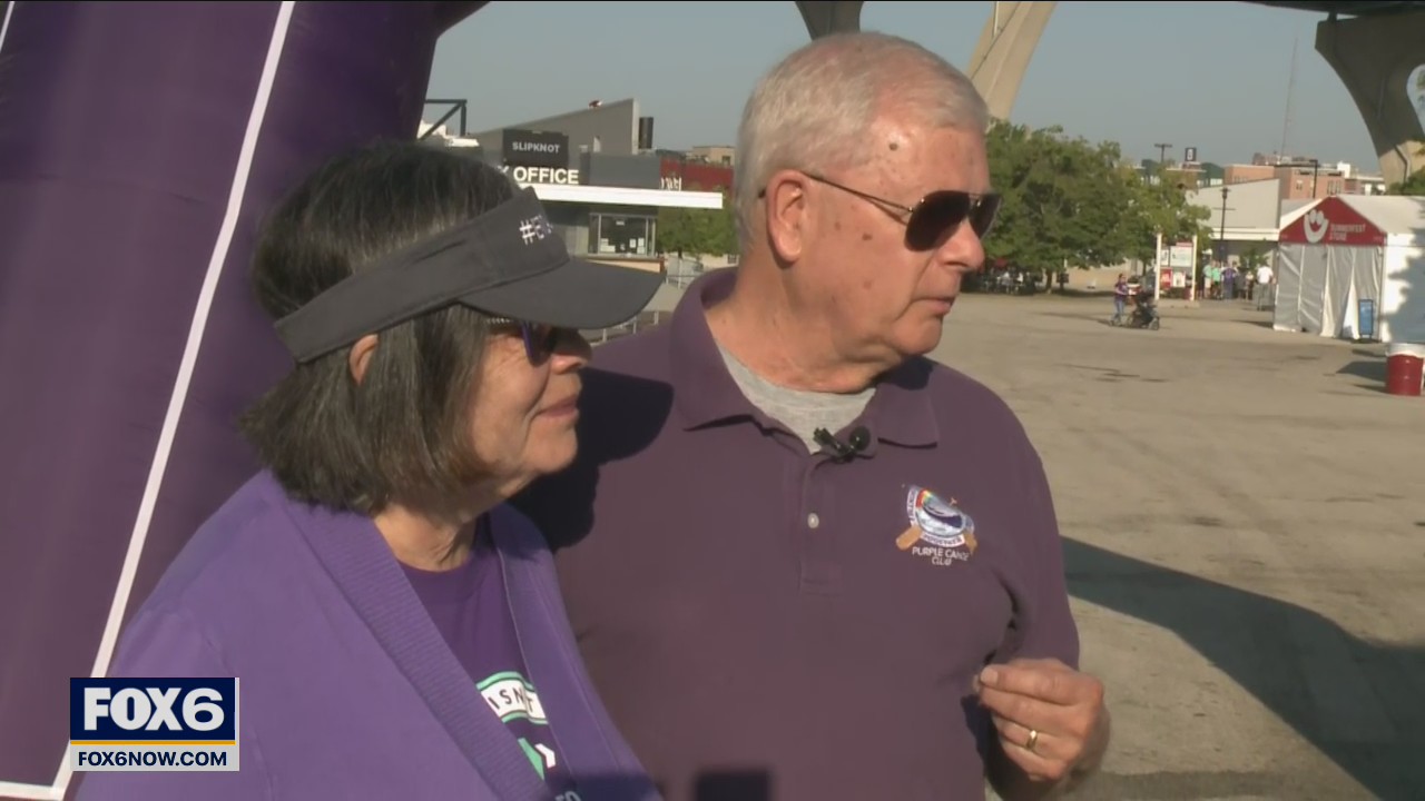 Walk to End Alzheimer's at the Summerfest grounds