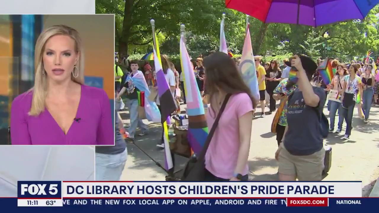 DC Library hosts Children's Pride Parade