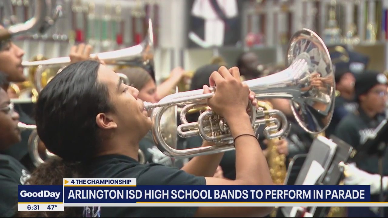 Arlington school bands to perform in Rangers parade