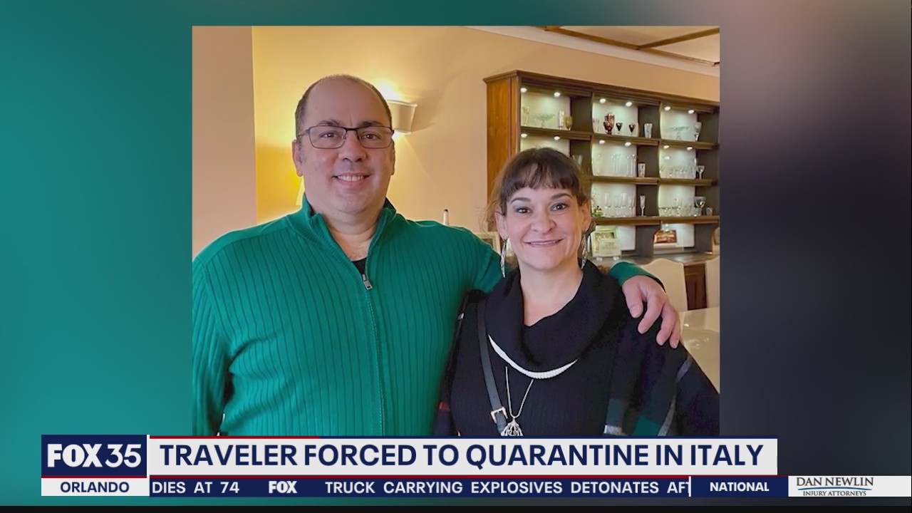Orlando woman home after being forced to quarantine in Italy