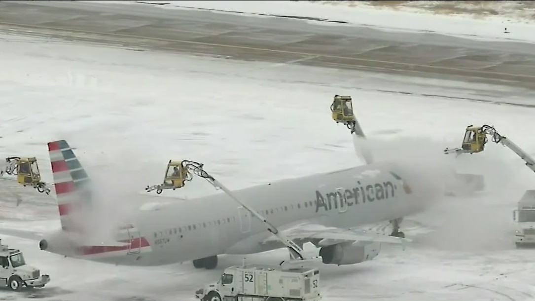 Winter storm affecting travel plans