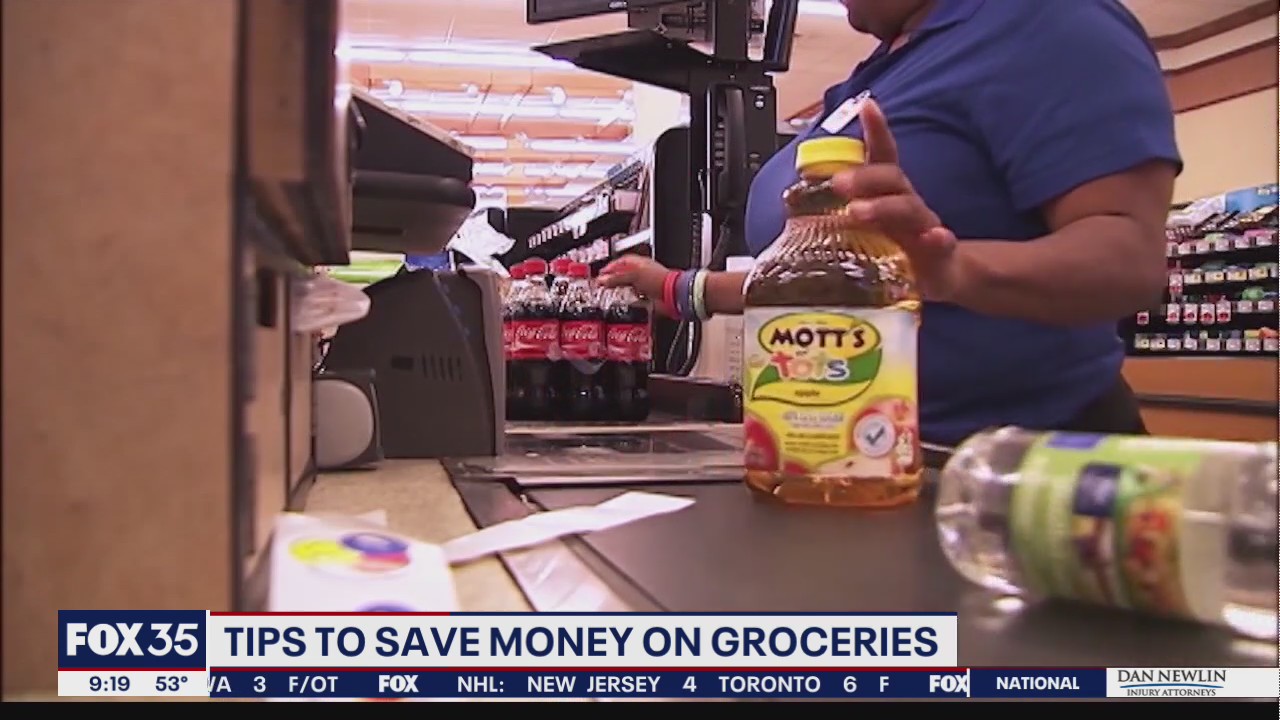 Tips to save money on groceries