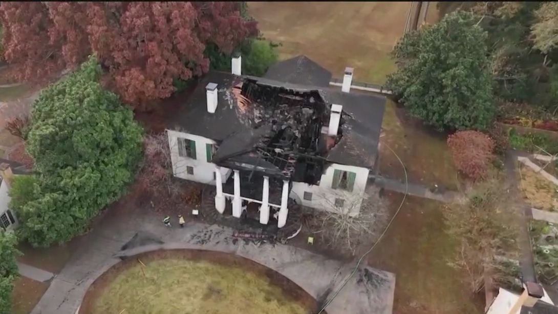 Are 2 fires connected to "Cop City' protests?