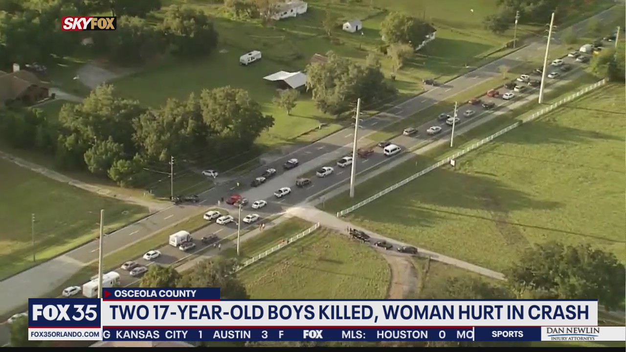 FHP: Two 17-year-old boys killed in Osceola County crash