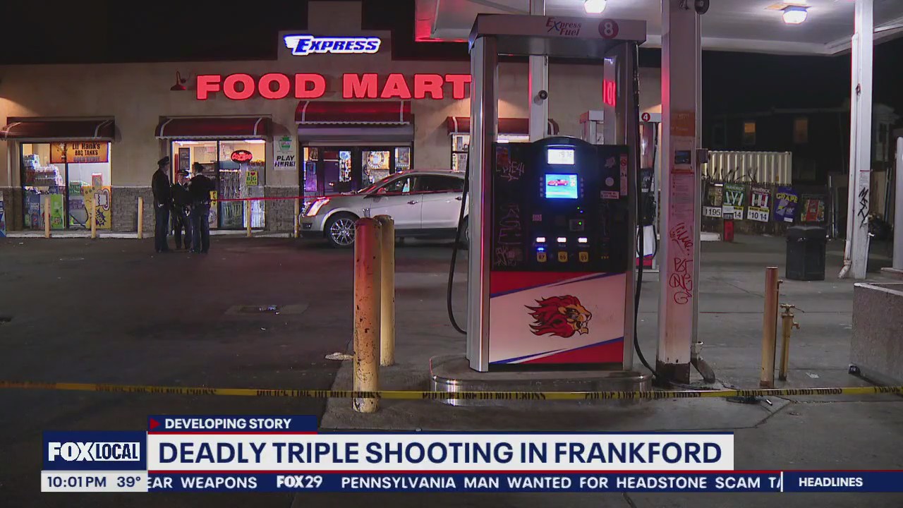 1 man killed, 2 injured after shooting at Frankford mini-mart