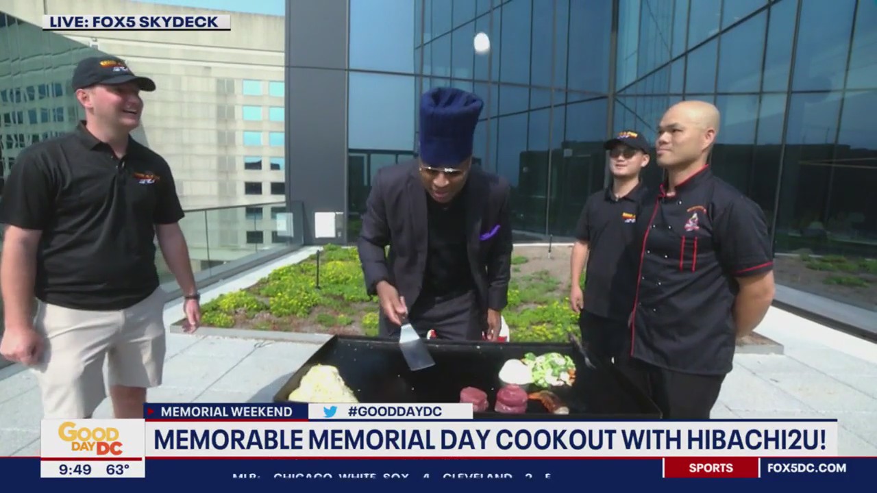 Memorable Memorial Day cookout with Hibachi2U