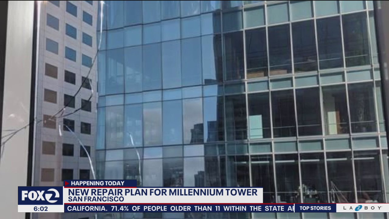 Engineers to try new strategy to stop Millennium Tower from sinking