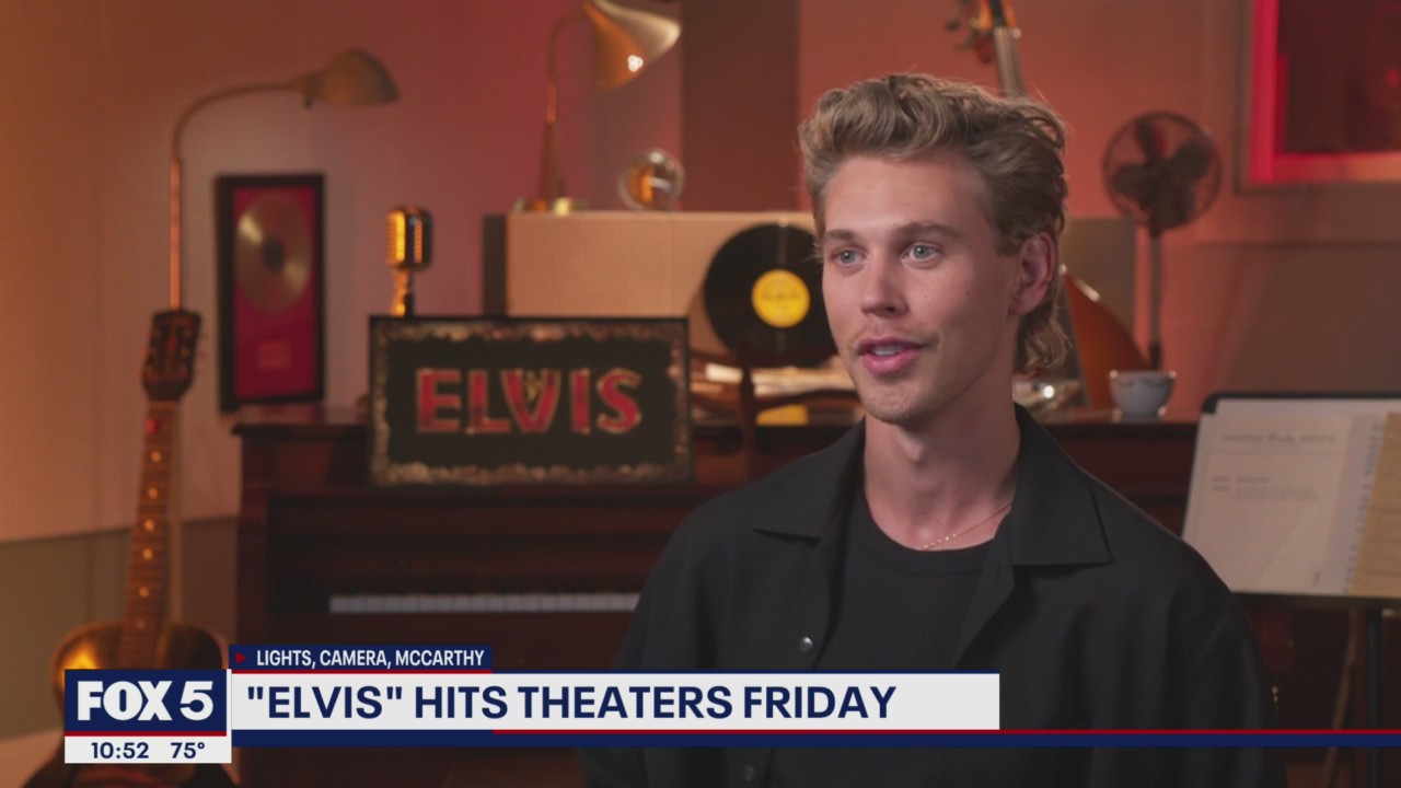 Austin Butler talks starring as Elvis Presley