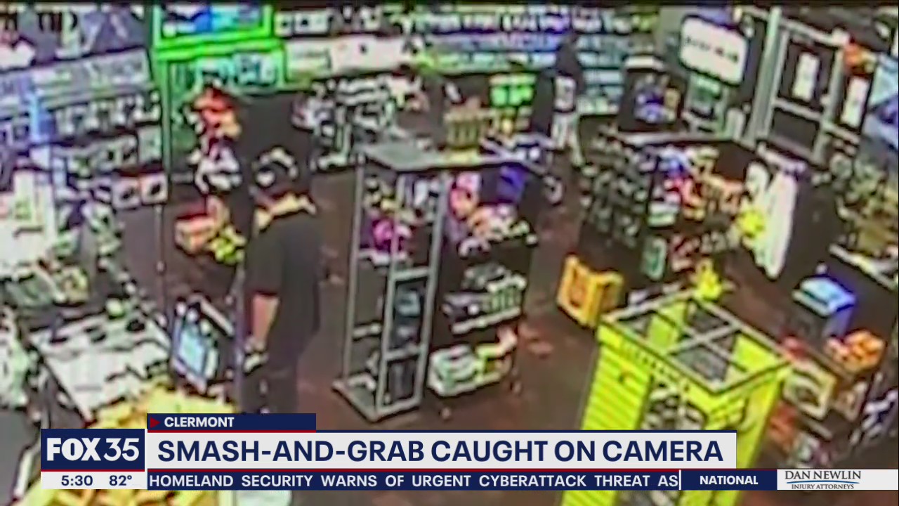 Crooks take off with Xbox consoles in smash-and-grab robbery, police say