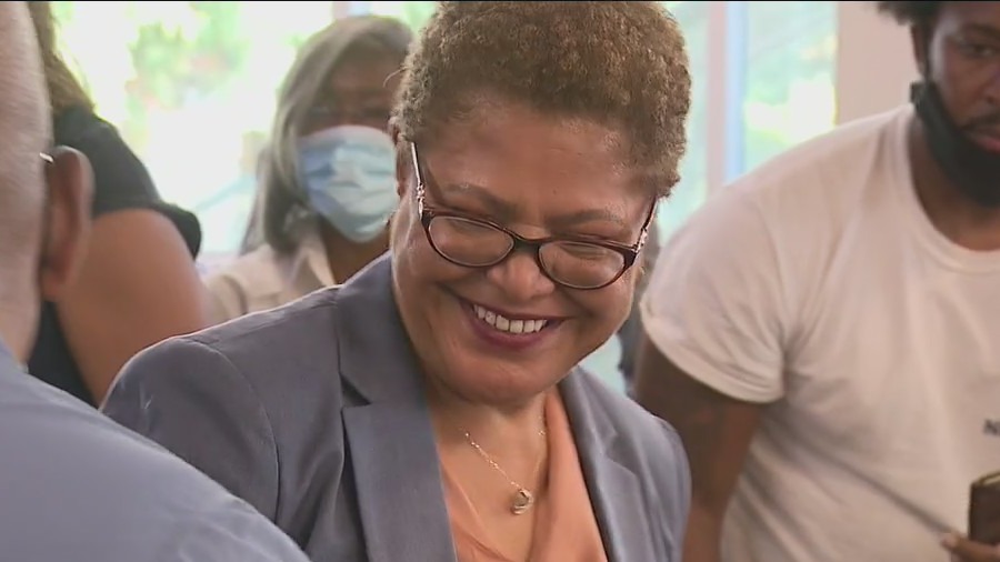 Rep. Karen Bass officially launches campaign for mayor of Los Angeles