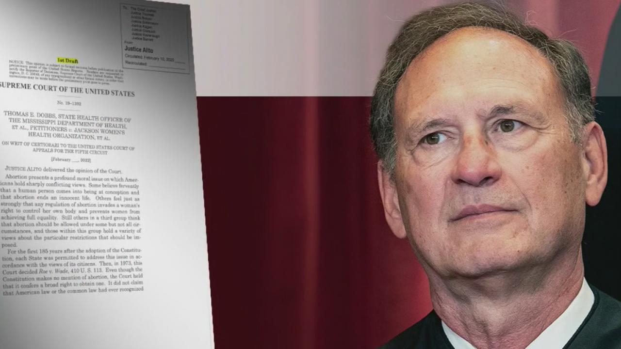 Alito draft authenticated