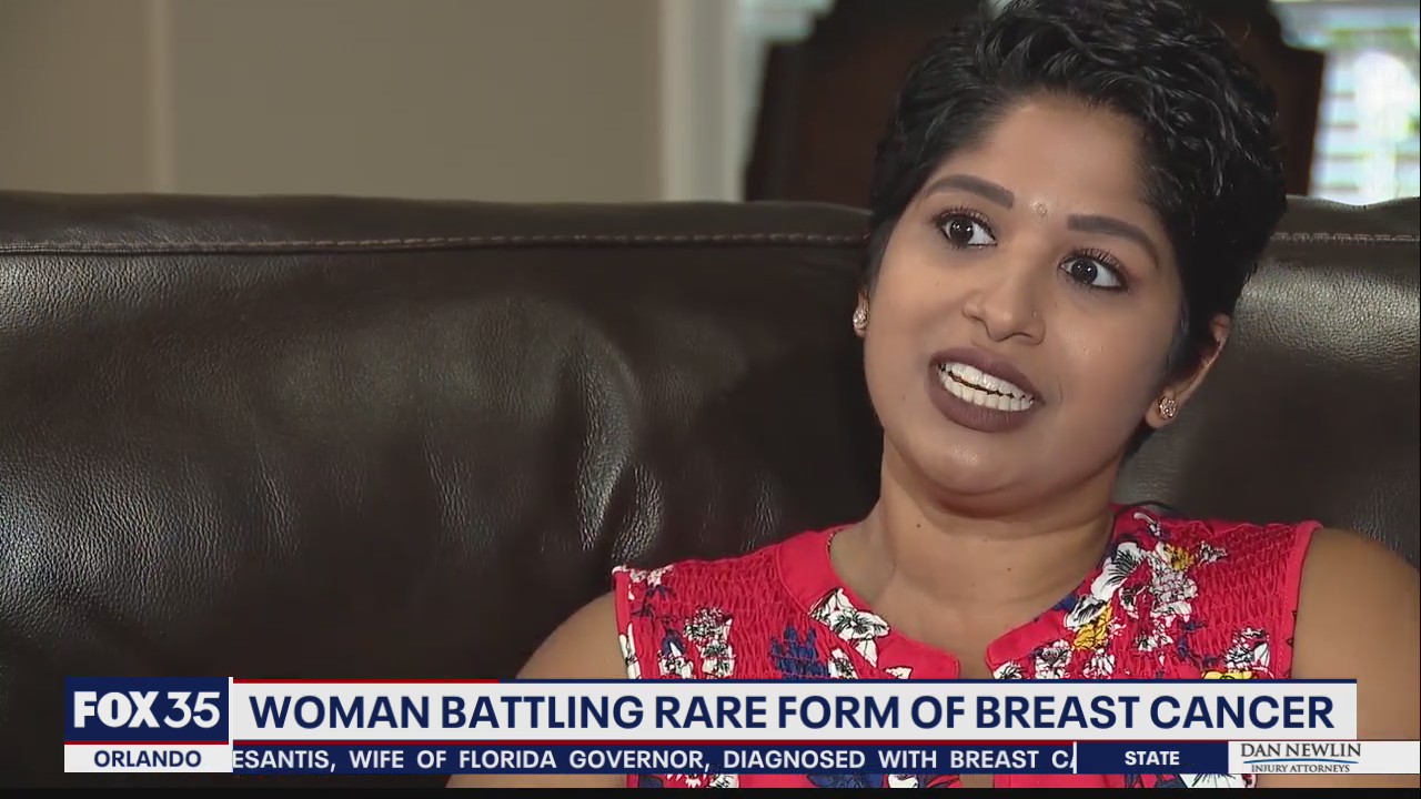 Breast cancer announcement by Florida First Lady sheds light on young women fighting disease