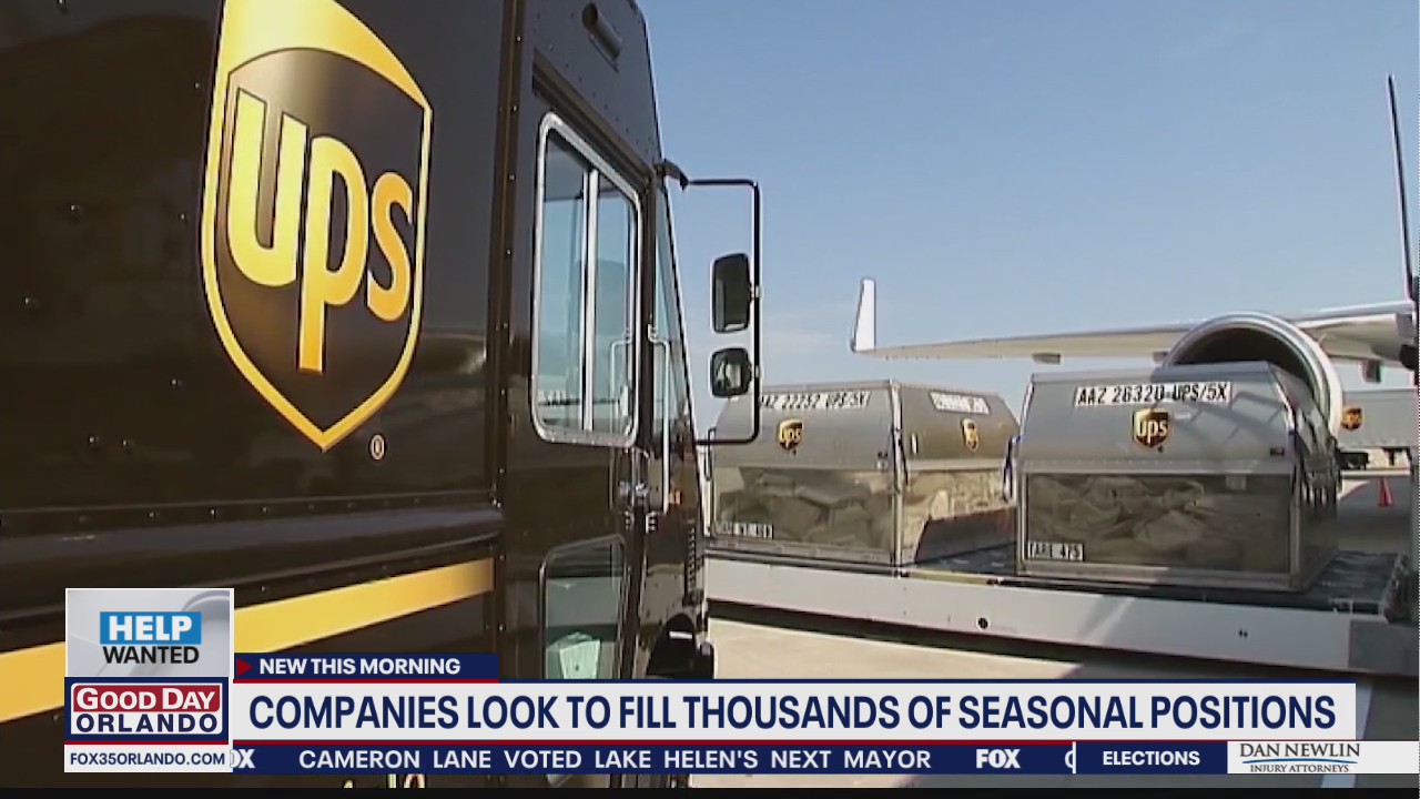 Companies look to fill thousands of seasonal positions