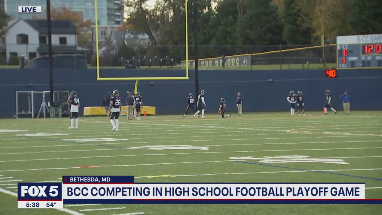BCC competing in high school football playoff game