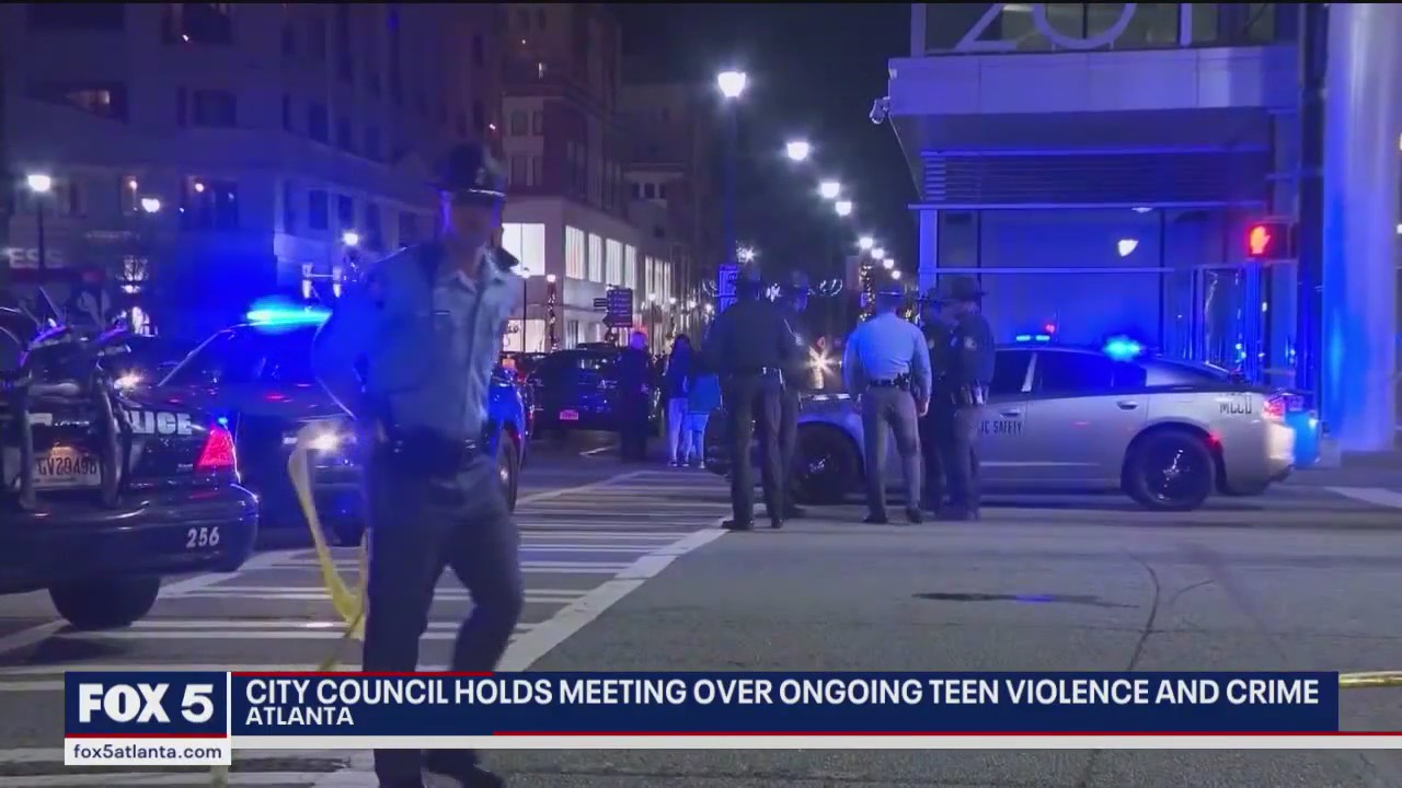 Atlanta City Council holds meeting on ongoing teen violence