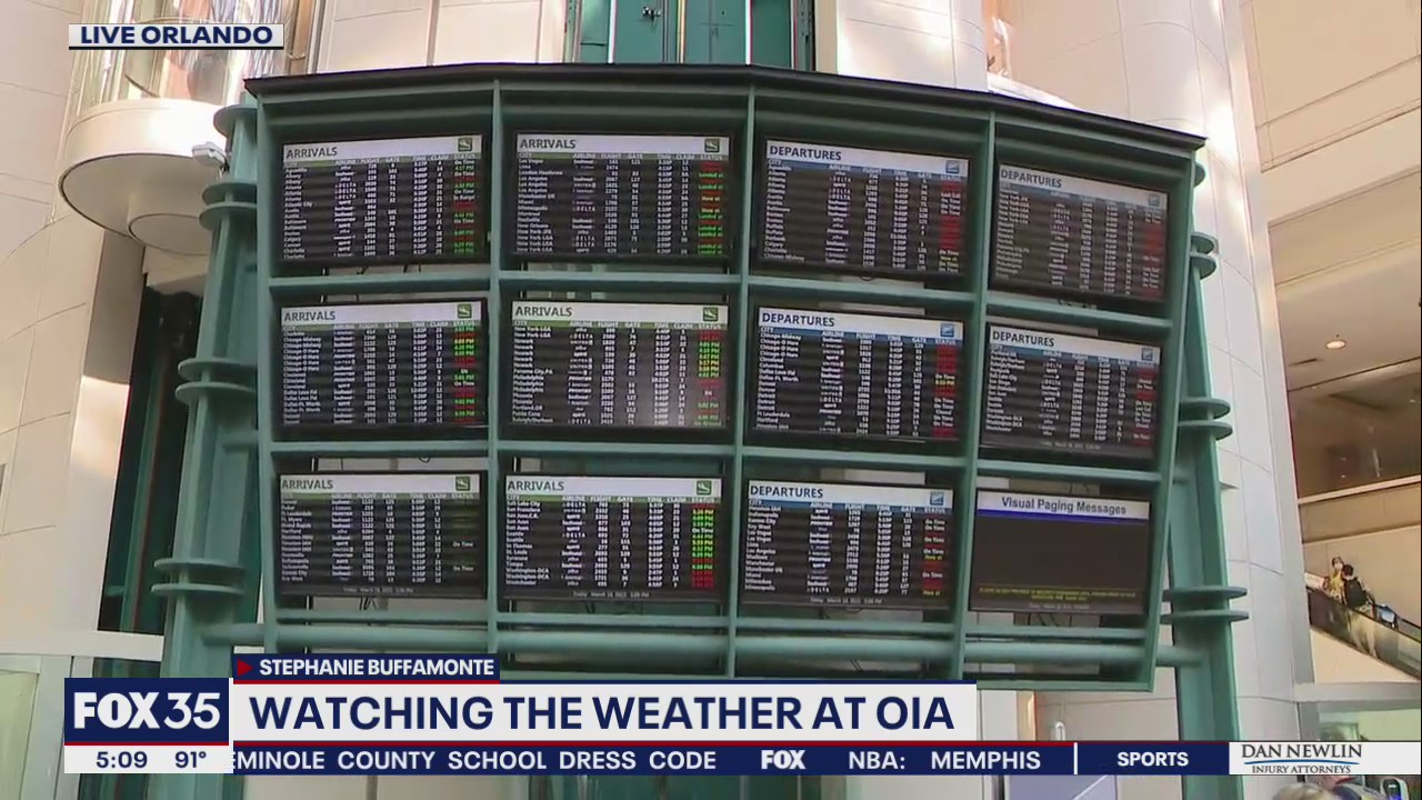 Weather-related delays impact flights