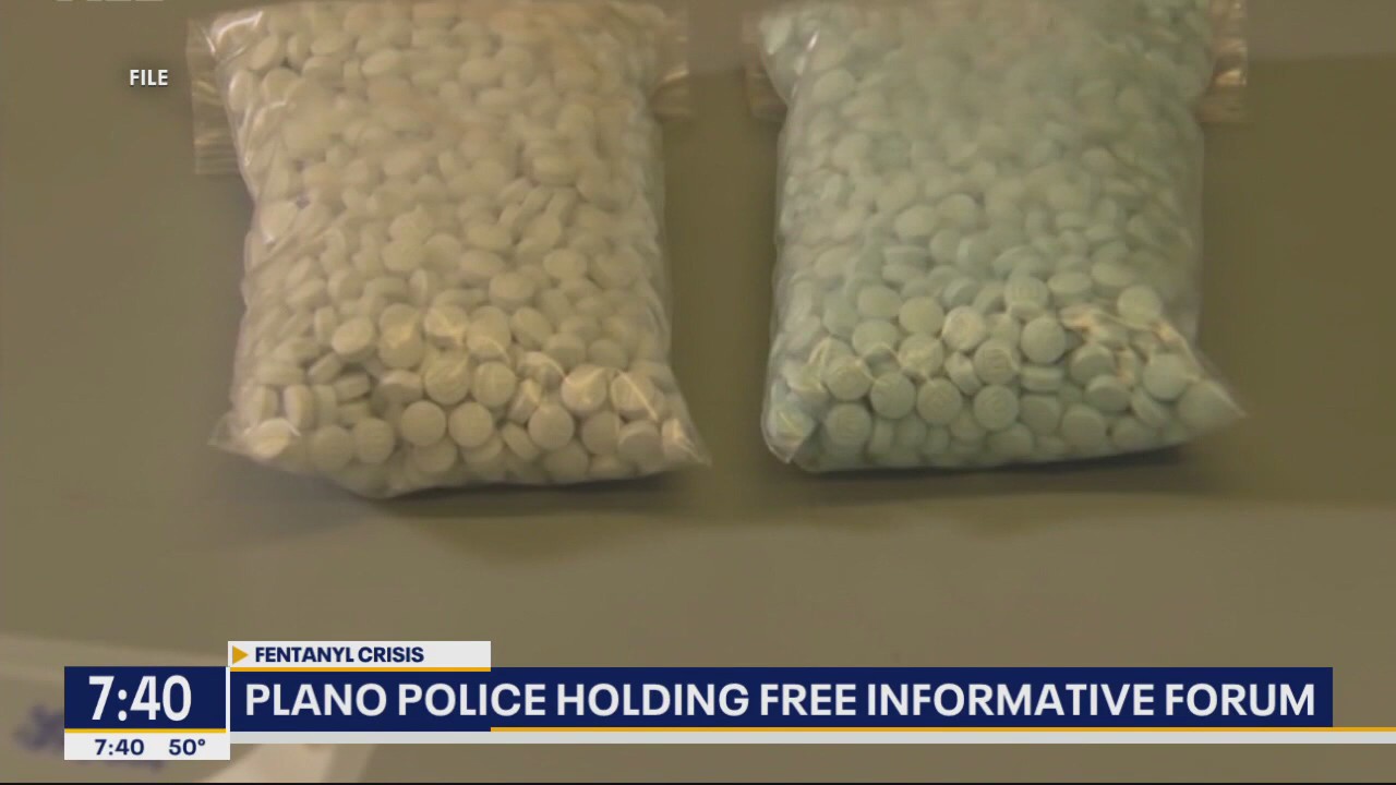 Plano police hold informative forum to address fentanyl crisis