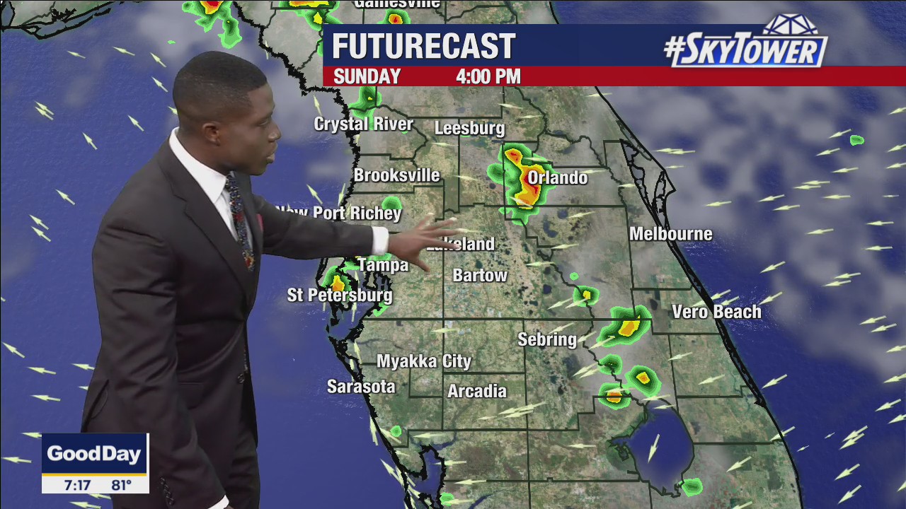 Sunday morning forecast