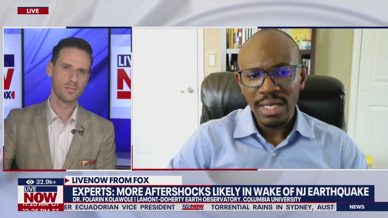 NJ earthquake: More aftershocks possible