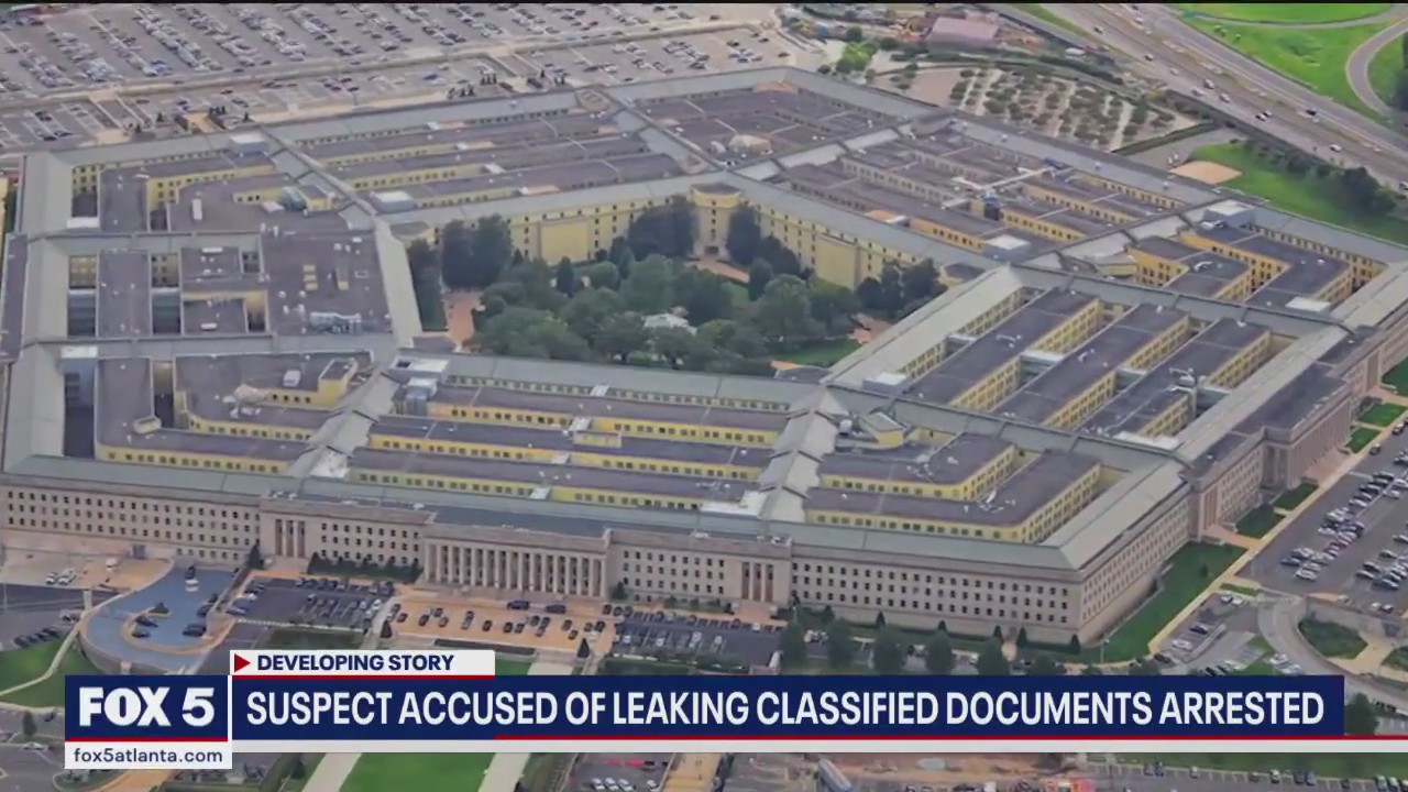 Suspect accused of leaking classified documents arrested