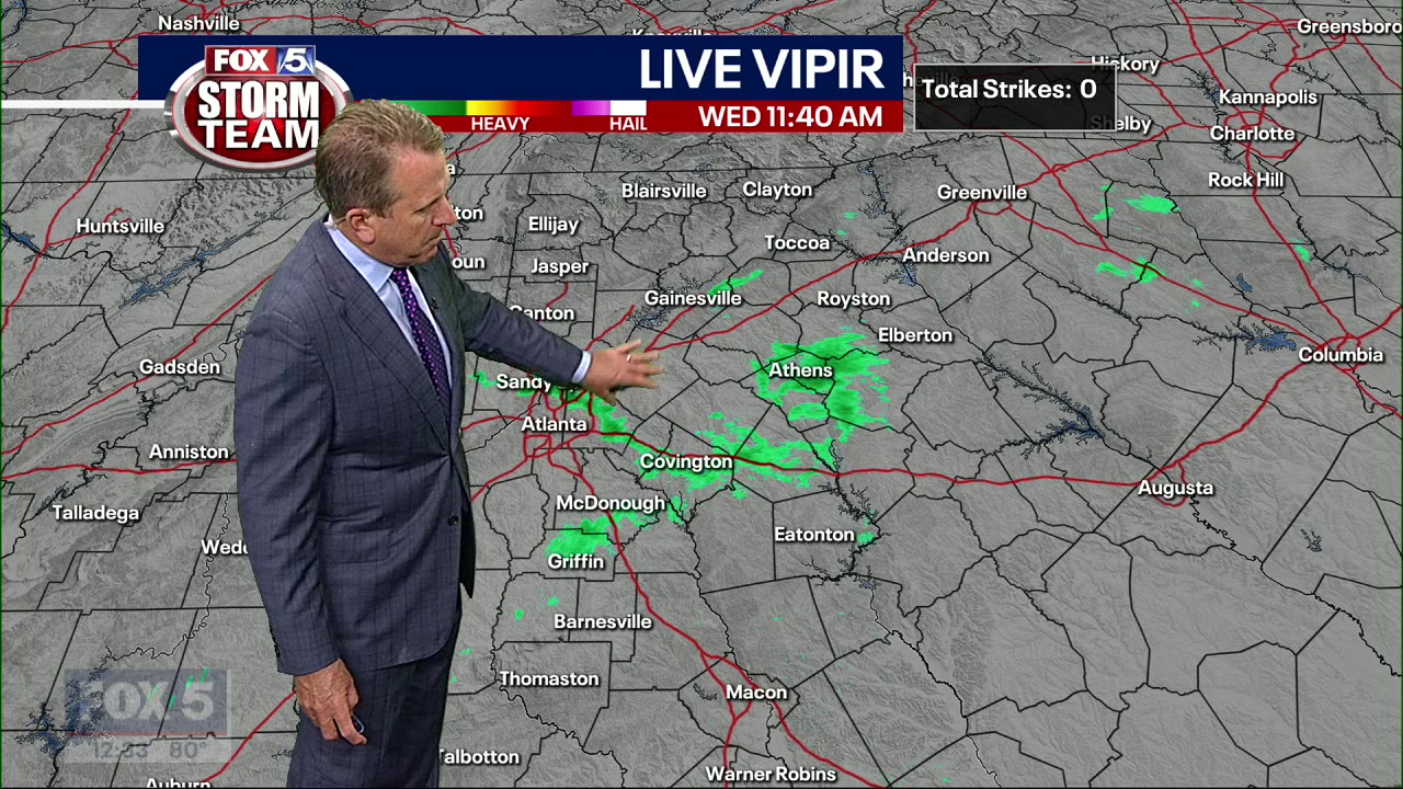 Wednesday Afternoon Forecast