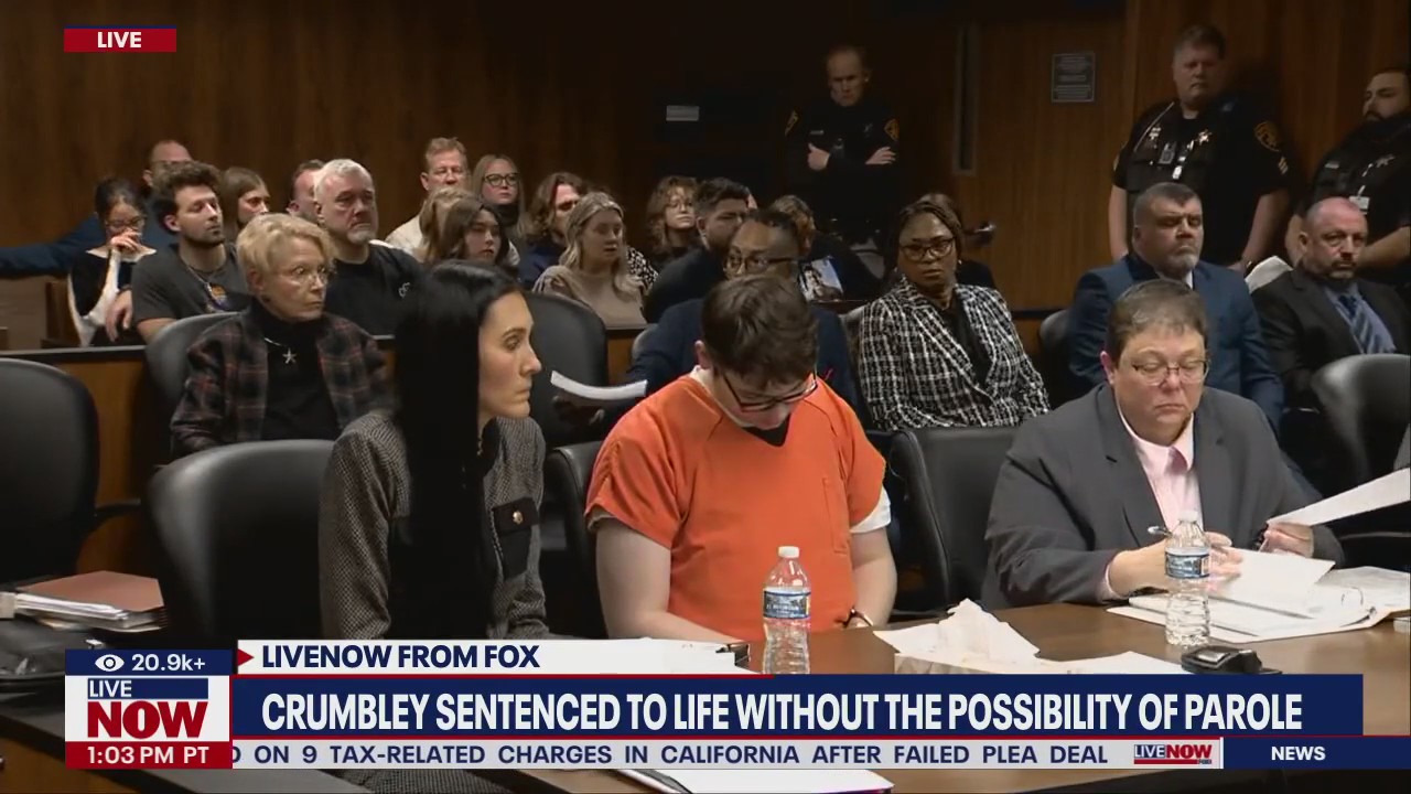 Ethan Crumbley sentenced to life in prison