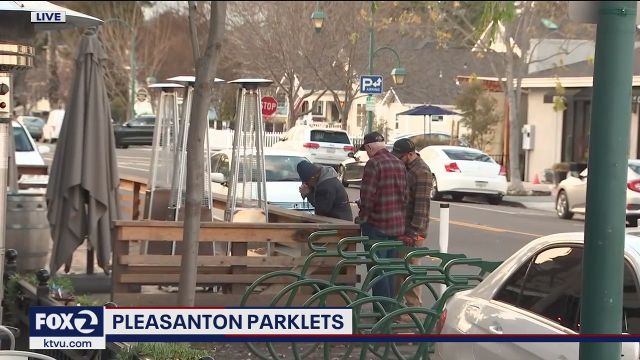 Pleasanton restaurants dismantle parklets