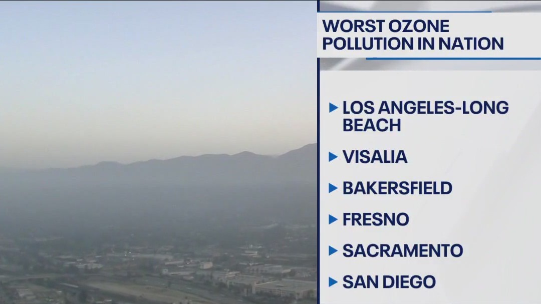 LA has some of the worst ozone pollution