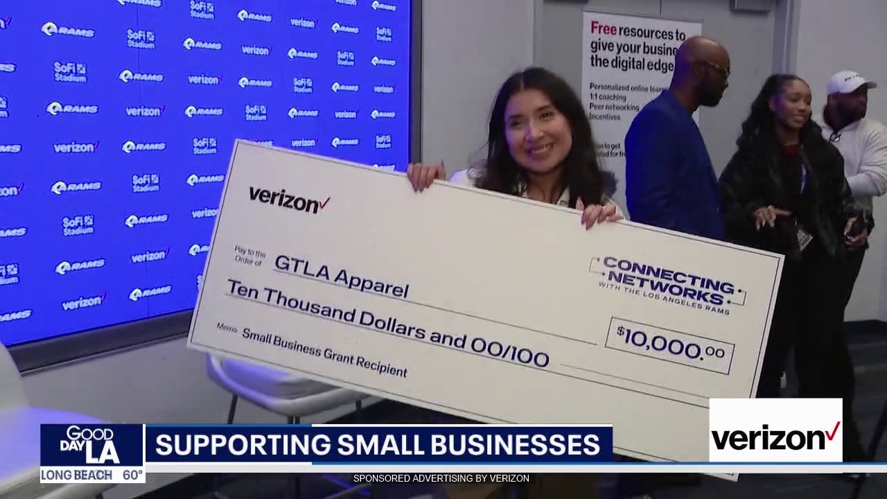 LA entrepreneur awarded $10,000 by Verizon