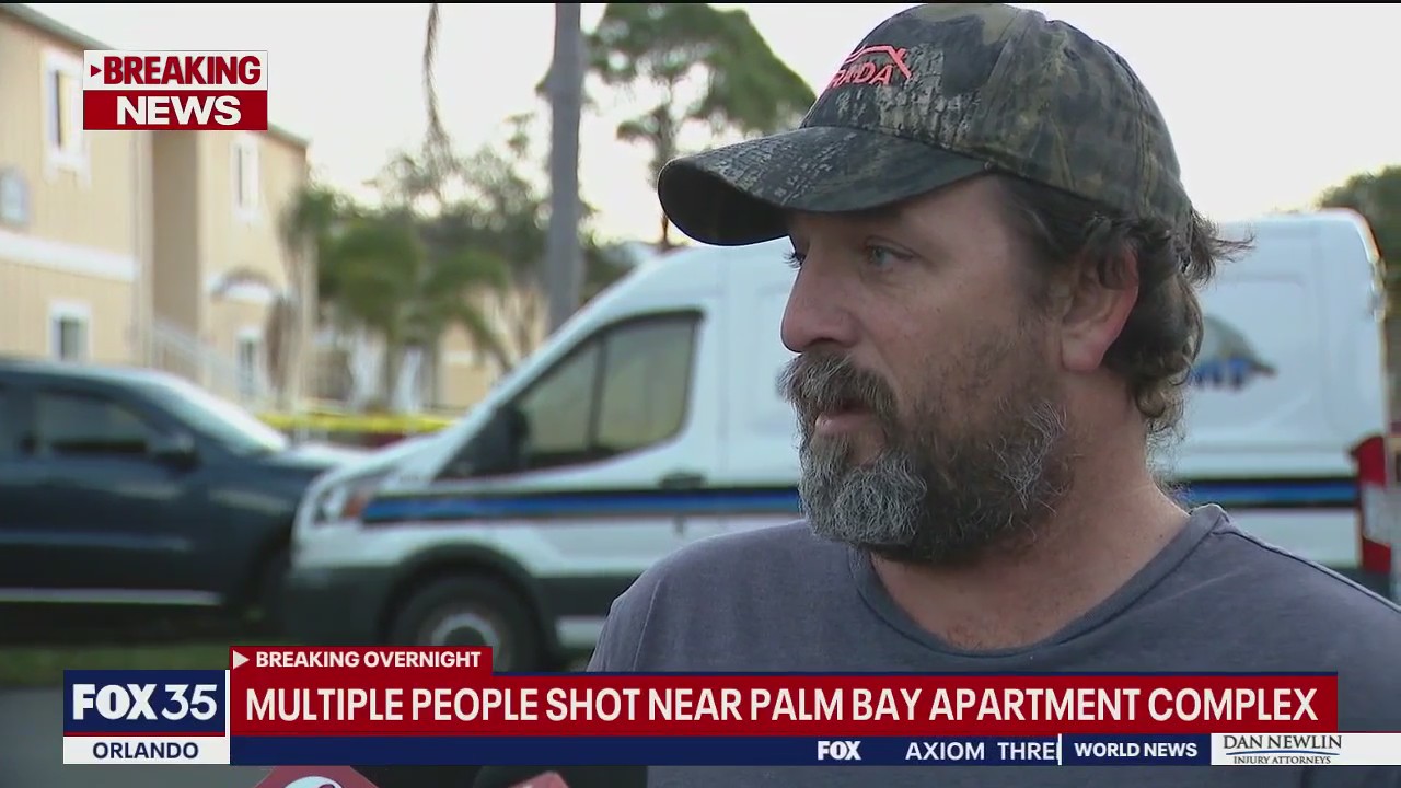 Multiple people shot at Palm Bay apartment complex, police say