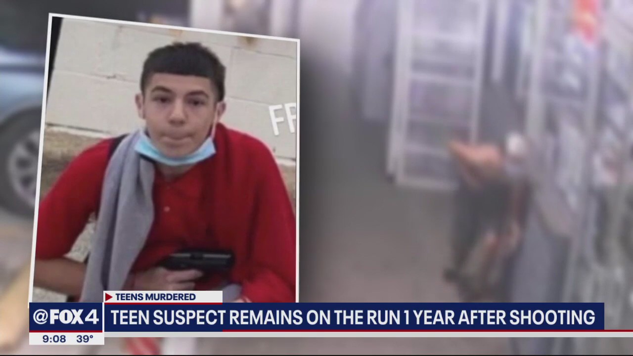 14-year-old suspect still on the run one year after shooting that killed 3 teens in Garland