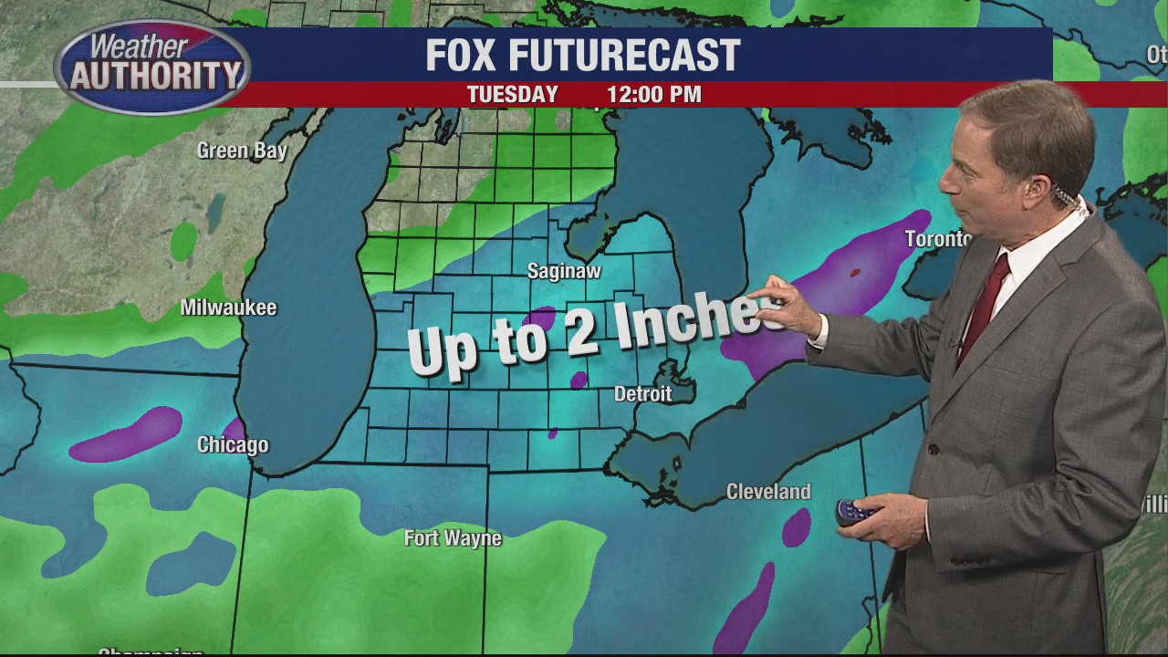 Flood watch in effect for Southeast Michigan