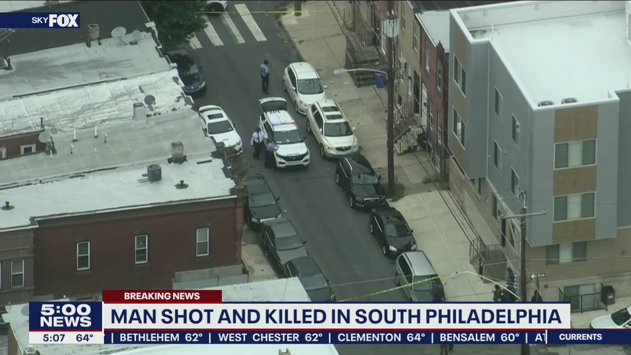 Man, 51, shot by 4 men and killed in South Philadelphia, police say