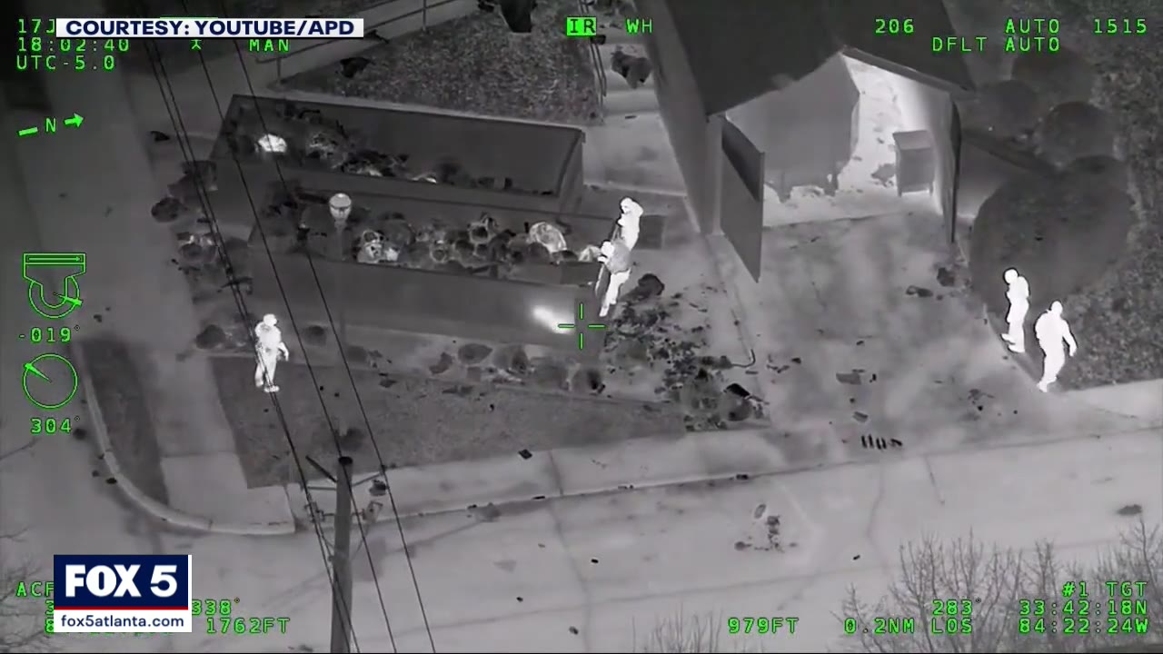 APD uses heat signature to track down car theft suspects