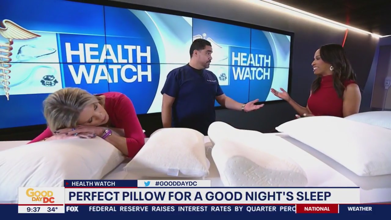 Finding the perfect pillow for a good night's sleep