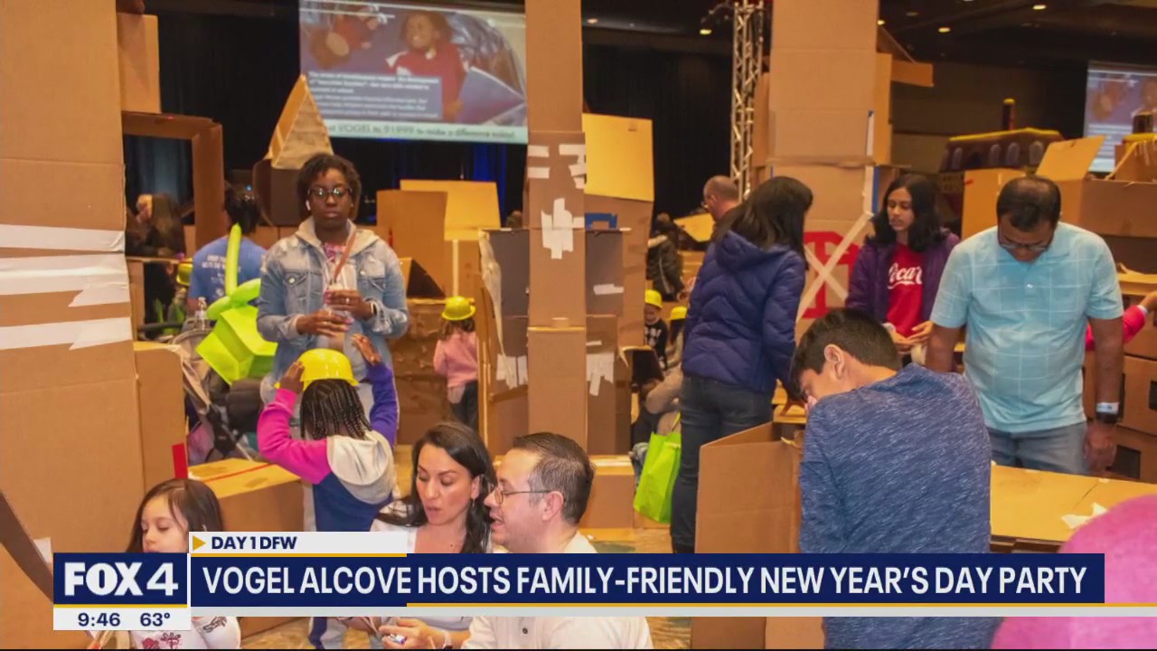Vogel Alcove hosts family-friendly New Year's Day party