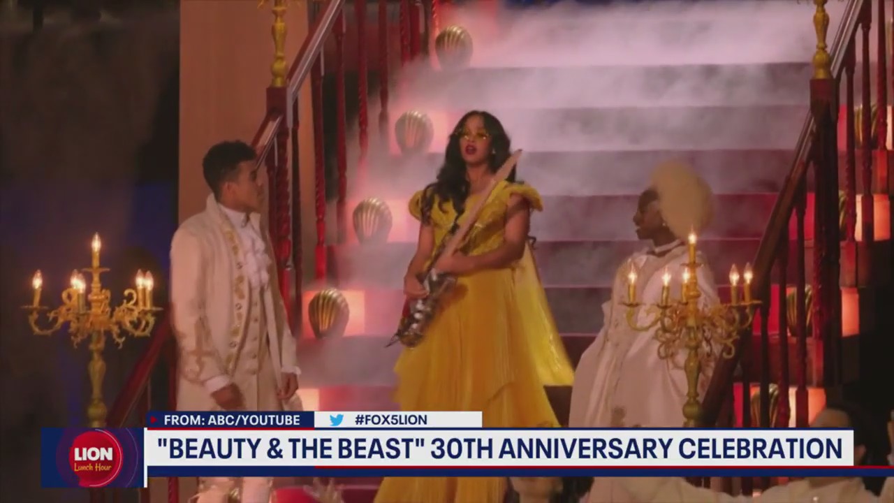 H.E.R. shreds on guitar as Belle in "Beauty & the Beast"